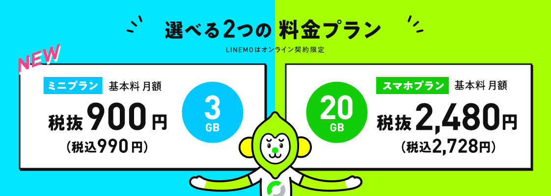 LINEMOの料金プラン