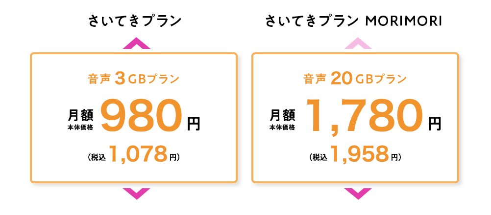 イオンモバイルの音声プラン